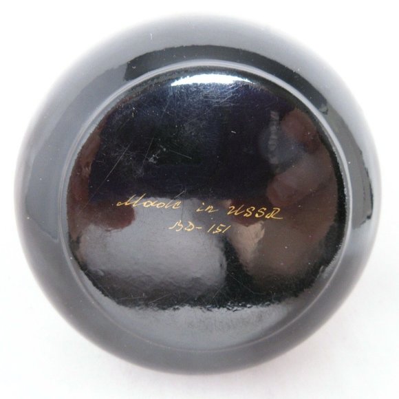 Vtg 1974 Mstera Lacquer Russian Trinket Box Metelitsa Handcrafted USSR w/ Papers - Picture 4 of 8